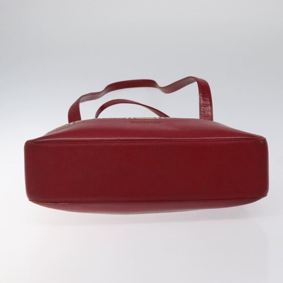 BURBERRY Nova Check Tote Bag Canvas Beige Gold Auth - Picture 6 of 16